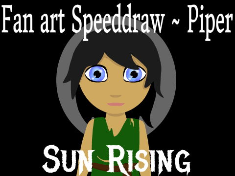 Sᴜɳ Ʀɪsɪɳɢ || Speeddrawn Fan Art || Piper