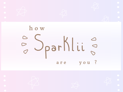 how sparklii are you ♥ remix