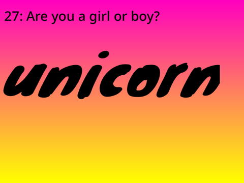 50 random questions remix