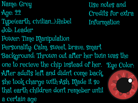 *RP Signups* Emera, Ash, Grey, Isolda & Tryn