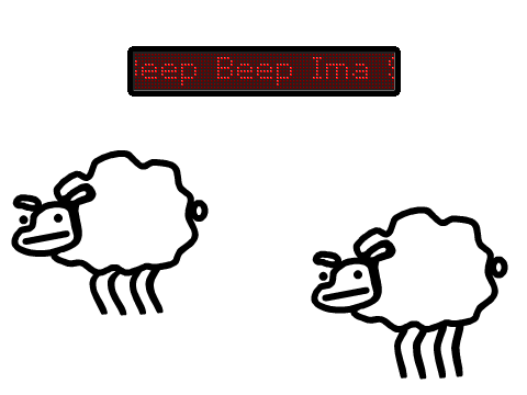 Beep Beep Ima Sheep- That Lonely Cow