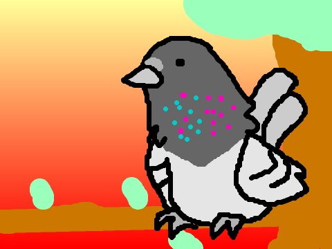 pigeon fanart