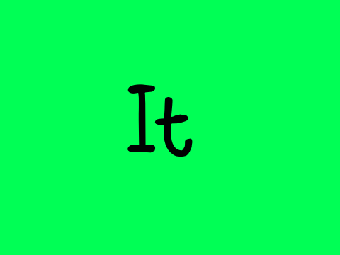 It