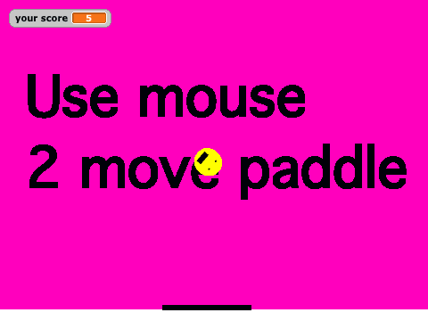 Pong game