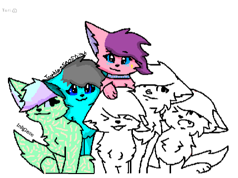 Add Your Fursona to the Group Photo remix remix-2