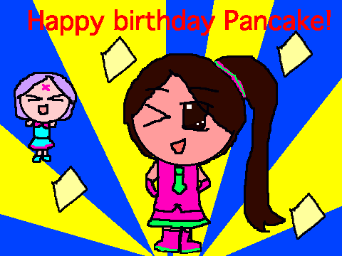 Happy Birthday Pancake!