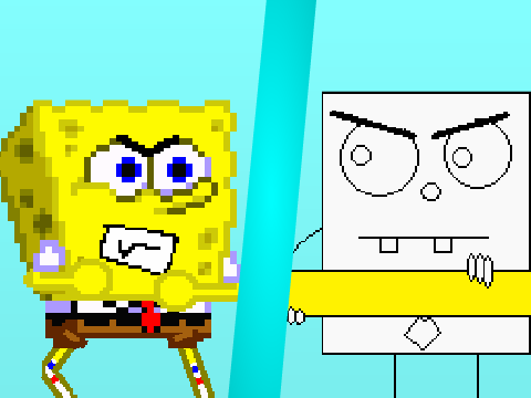 Spongebob vs Doodlebob part 1