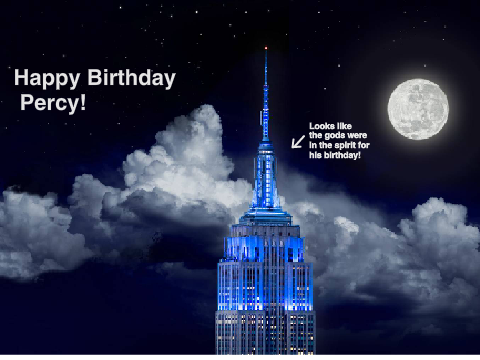 Happy Birthday Percy!