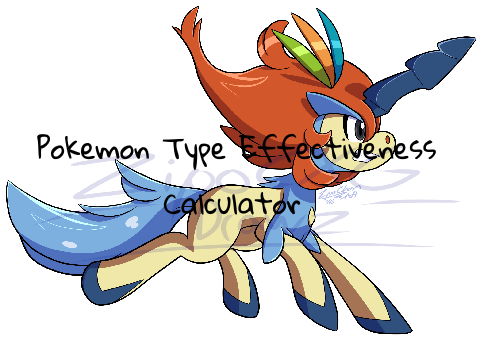 Pokemon Type Effectiveness Calculator