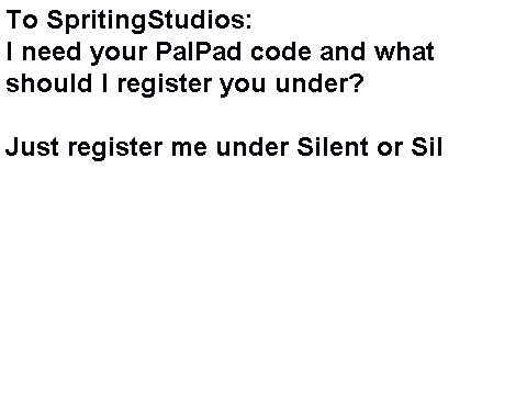 To SpritingStudios