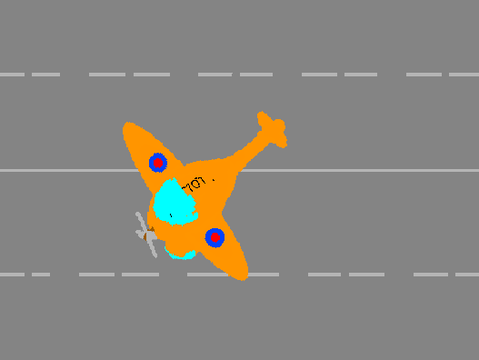 3D airoplane