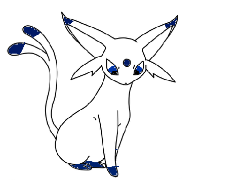 Nira - Espeon/Absol Hybrid