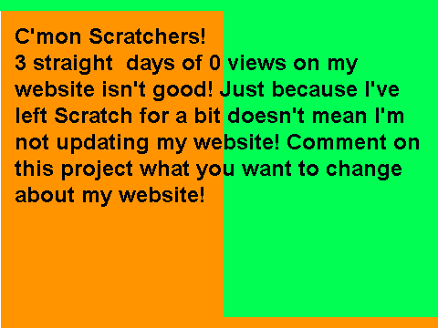 C'mon Scratchers!