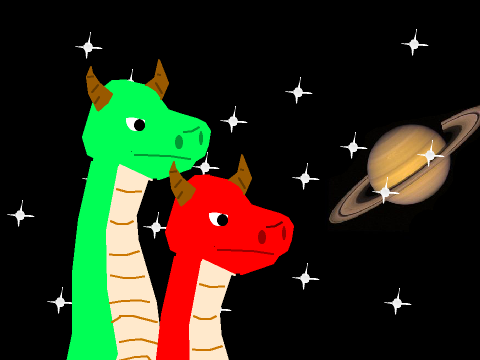 Deadly Galaxy (A Drawing)