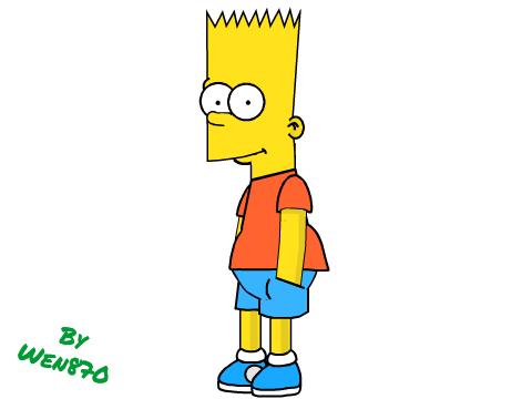 Bart Simpson-Speed Draw