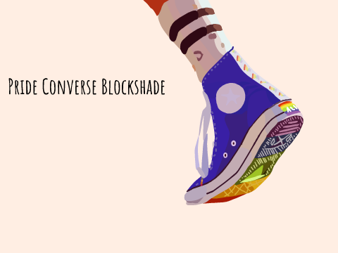 Pride Converse Blockshade