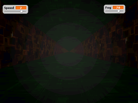 3D Tunnel with Fog