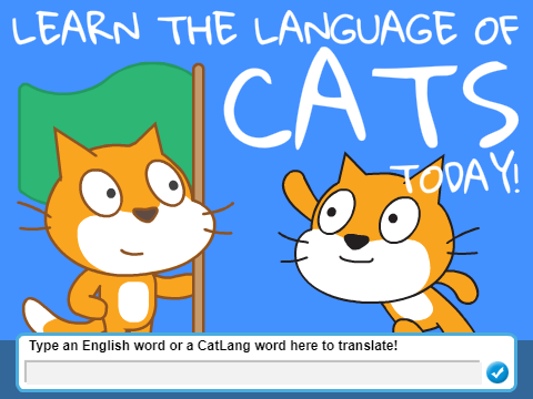 The Language of Cats