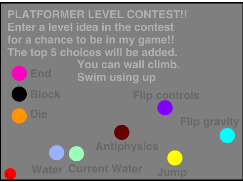[closed :(] PLATFORMER LEVEL CONTEST!
