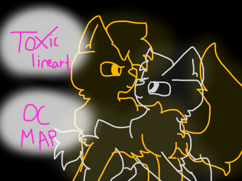 TOXIC | Lineart OC MAP