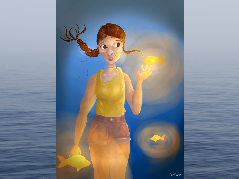 . underwater .