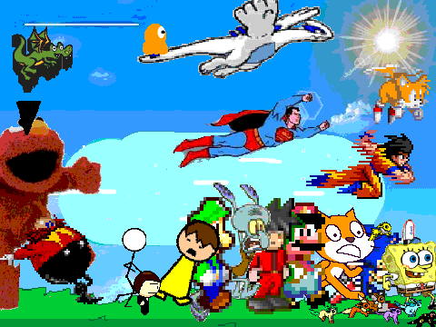 add yourself running from elmo (3)