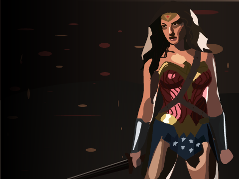 Speedpaint: Wonder Woman remix (+ WW theme song!)