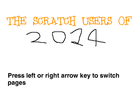 the scratch users of 2014!!!!!