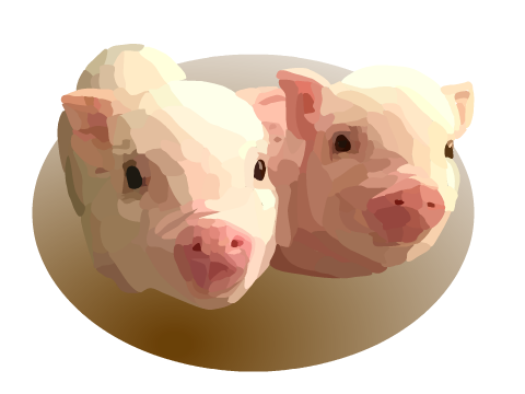- Piglet Block-shade -