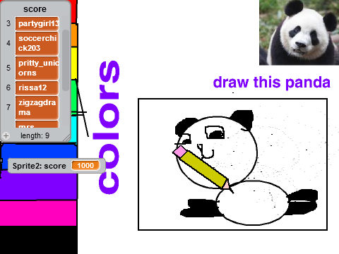 panda drawer game