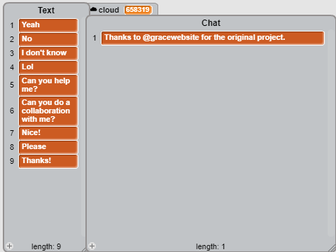 TEAMWFS Basic Chat
