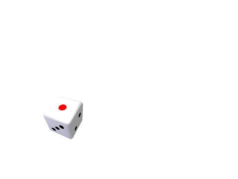 サイコロをふる