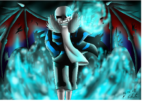 (demontale sans)+(im blue)+(nightcorebe somebody