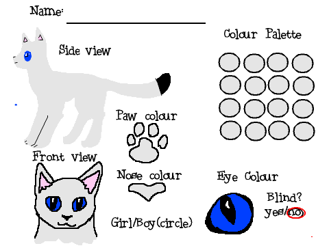 Warrior Cats Create a Cat Character! remix