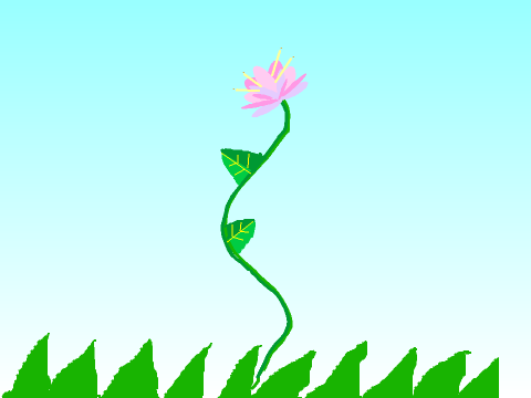 My favorite speed art! Flower style!