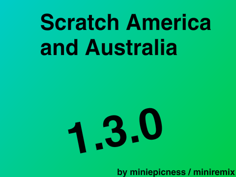Scratch America and Australia 1.3.0