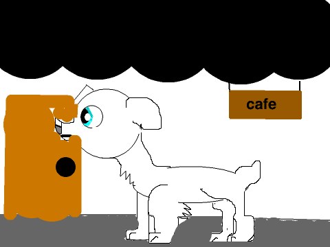 dog drawing