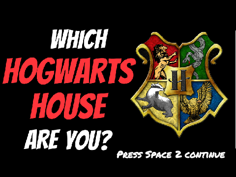 Harry Potter Sorting Quiz