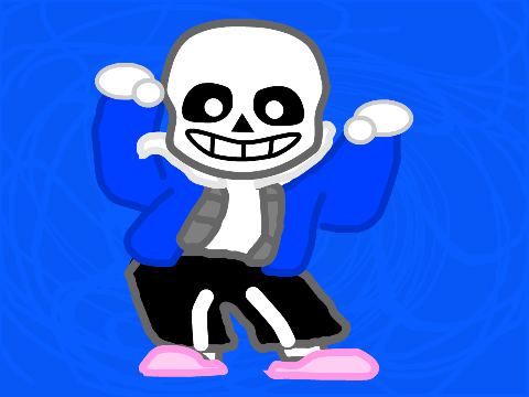 UNDERTALE sans Dancing