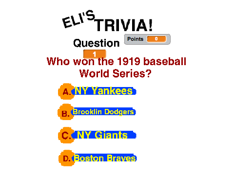 Eli's Trivia!