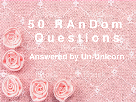  ✿5 0  r a n d o m  q u e s t i o n s!✿ 