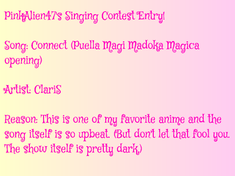 Singing Contest Entry-Connect