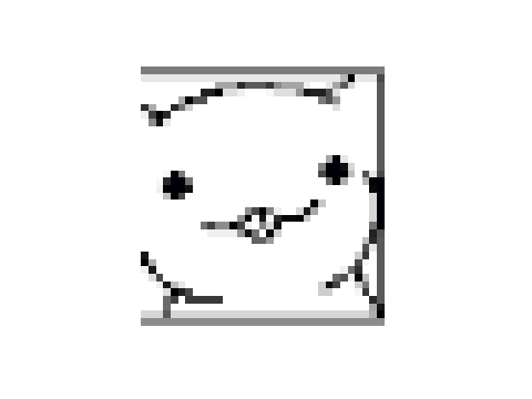 Cat that is licking icon.... or whatever..