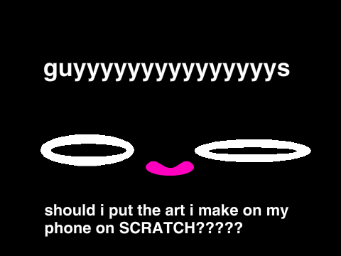 Should i put my art on Scratch?