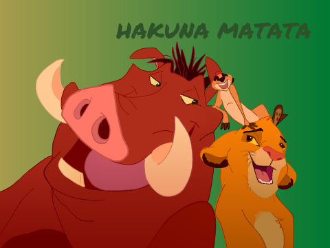 Hakuna Matata - Speed Draw