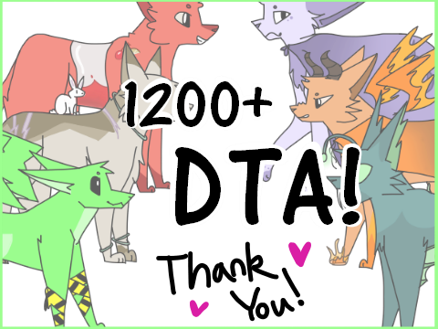 1200+ DTA (CLOSED!)
