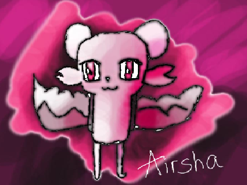 Hamstermon Drawing Contest 2014 Entry: Airsha!!