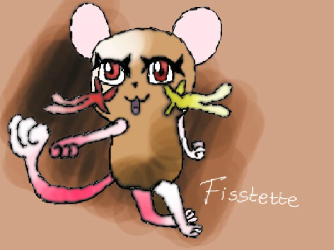 Hamstermon Drawing Contest 2014 Entry 2 : Fisstette