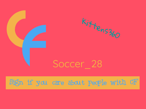 Sign if you care about people with CF remix