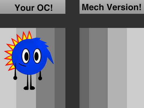 Add your OC and I'll make it a Robot! remix